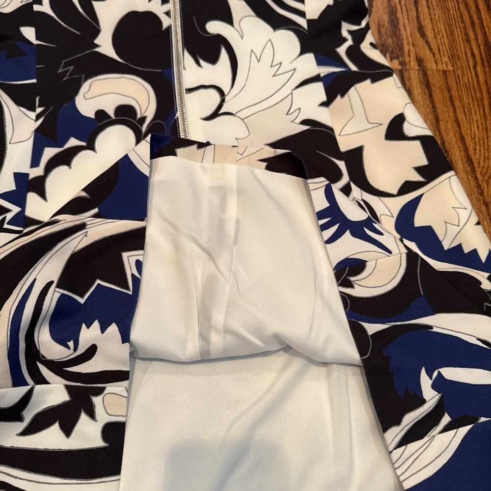 Karen Millen Floral Printed Mini Dress Size 10 NWT - Picture 11 of 11